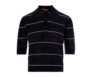 Max Mara Studio - Polo Gallo - Femme - Pulls - Bleu - Taille: 38 FR