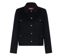 Max Mara Studio - Venere Jacket - Femme - Vestes - Bleu - Taille: 42 FR