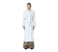 Max Mara - Trench-coat déperlant - Femme - Manteaux - Blanc - Taille: 38 FR