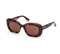 Max Mara, unisex, Accessoires, Brun, Taille: 53 MM Elizabeth 1 Lunettes de soleil