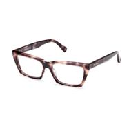 Max Mara, unisex, Accessoires, Brun, Taille: 53 MM Mm5180 Rectangle Frame