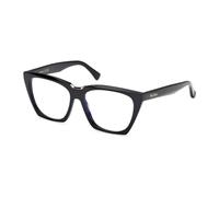 Max Mara, unisex, Accessoires, Noir, Taille: 54 MM Monture de Lunettes Noire Mm5188-B
