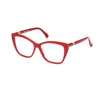 Max Mara, unisex, Accessoires, Rouge, Taille: 54 MM Mm5036 5466A Optical Frame
