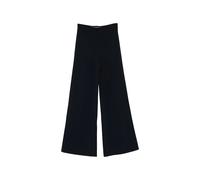Max Mara - Viscose Crêpe Knit Pantalons - Femme - Pantalons - Bleu - Taille: 40 FR