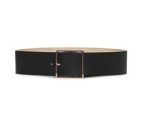 Max Mara - Wide Leather Belt - Femme - Accessoires - Noir - Taille: M