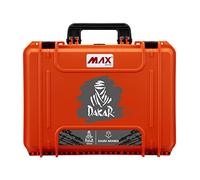 MAX - MAX430-DKR-ORANGE Valise hermétique série Dakar, Orange, 426 x 290 x 159 mm