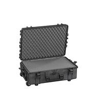 Max MAX540H190STR IP67 Équipement de photographie étanche durable et étanche avec poignée de transport rigide en plastique