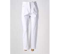 max & moi pantalons femme de couleur blanc