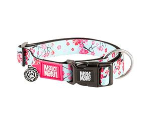 Max & Molly Collier pour Chien et Chiot avec Boucle d'alimentation, Style Amusant pour Chiens et Chiots de Petite, Moyenne et Grande Taille, imperméable, Confortable, réglable, avec Code QR Gotcha