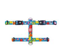 Max & Molly Harnais pour Chien en Forme de H, Harnais Ultra Confortable en néoprène pour très Petits Chiens, Little Monsters/XS, rembourré, sûr et Ultra léger - Confort pour Votre fidèle Compagnon