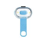 Max & Molly Lampe pour Animal Domestique | Bleu Ciel | Chargée par USB sans Piles à remplacer | 100% étanche | Lumière de sécurité LED Ultra Lumineuse - Taille Unique