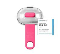 Max & Molly Lumière pour Animal de Compagnie | Rose Vif | Rechargeable par USB sans Piles à remplacer | 100% étanche | Lumière LED de sécurité Ultra Lumineuse | Taille Unique