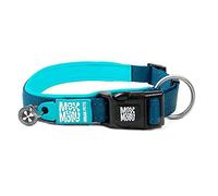 Max & Molly Matrix Sport Smart ID Collier pour Chien de Sport rembourré en néoprène Ultra Confortable avec Coutures extérieures réfléchissantes et étiquette d'identification Intelligente pour