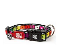 Max & ‿Molly Movie Smart Id Collier pour Chien en néoprène sans Odeur Inscription Smart Id Tag - Programme de Protection pour Animaux de Compagnie - Taille L