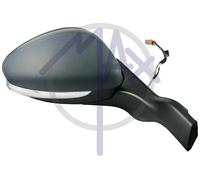 MAX MPG142-R Rétroviseur extérieur chauffant convexe pour ajustage électrique des rétroviseurs avec capteur de température droit Compatible avec PEUGEOT 208 I 3/5 portes CA, CC 2008 Break CU