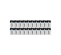 20 Piles Alcalines 9V / 6LR61 Energizer Max Plus