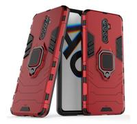 Max Power Digital Coque pour Realme X2 Pro Housse Antichoc avec Anneau Rotatif Aimant Etui Magnétique Rigide Dure Armure Bague Support Armure Renforcée (Realme X2 Pro, Rouge)