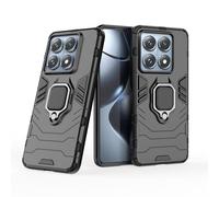 Max Power Digital Coque pour Xiaomi 14T Pro Housse Antichoc avec Anneau Rotatif Aimant Etui Magnétique Rigide Dure Armure Bague Support Armure Renforcée (Xiaomi 14T Pro, Noir)