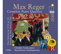 Max Reger Max Reger: Complete Piano Quartets (CD) Album