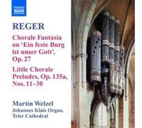 Max Reger Reger: Chorale Fantasia On, 'Ein Feste Burg Ist Unser Gott'/... (CD)