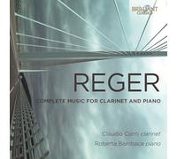 Max Reger – Œuvres complètes pour clarinette et piano – CD