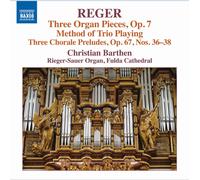 Max Reger – Three Organ Pieces Op. 7 – CD – NAXOS – Import