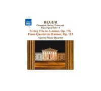 Max Reger : Trios A Cordes & Quatuors Avec Piano (Integrale, Volume 1)