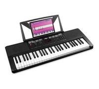 Max Rhapsody54 Piano Électronique, 54 Touches, Synthétiseur Débutant, Deux Modes d'Apprentissage, Avec Porte-partitions