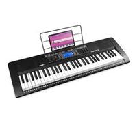 MAX! Piano électronique Rhapsody61 – 61 touches, synthétiseur débutant, 2 modes, 2 haut-parleurs