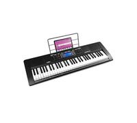 Max Rhapsody61M Clavier Electronique, 61 Touches Sensibles à la Vélocité, Lecteur MP3 et Connexion MIDI, Deux Modes d'Apprentissage