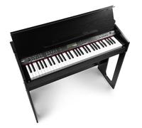 Max RhapsodyDP61 Piano Électronique, 61 Touches, Sensibles à la Vélocité, Structure en Bois, Écran LCD, Connexion MIDI