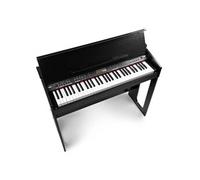 Max RhapsodyDP61 Piano Électronique, 61 Touches, Sensibles à la Vélocité, Structure en Bois, Écran LCD, 80 musiques démo, Connexion MIDI via USB-B, Idéal pour Jouer du Piano à la Maison