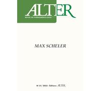 Max Scheler (Alter, n° 31 2023)