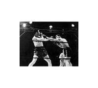 Max Schmeling contre Joe Louis en 1936 - Contrecollage aluminium - 100x75