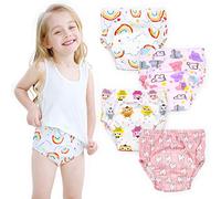 Max Shape Lot de 4 culottes d'apprentissage de la propreté pour filles 2T, 3T, 4T, sous-vêtements d'apprentissage pour bébé fille