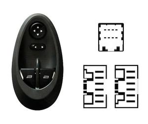 MAX SID101 Bouton de lève-vitre