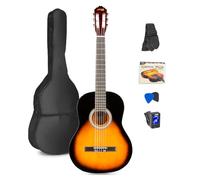 Max SoloArt Guitare Classique Adulte Débutant Pack Complet Sunburst
