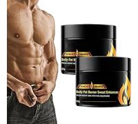 Max Strength Enhancing Cream, Fat Burning Cream for Belly, Hot Cream Cellulite, Workout Enhancer Sweat Cream,Hot Cream,Slim Shape Cream,Cellulite Treatment for Thighs,Abdomen (2 pcs)