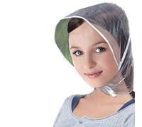 Max-Tonsen Creative Hommes Femmes en Plastique Pluie Visière Chapeau Pliable Enfants Randonnée Pêche Imperméable Coupe-Vent Protection des Cheveux Bonnet Cap 115x33cm
