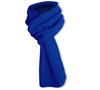 Max-Tonsen Écharpe tendance en polaire chaude douce et légère de couleur unie pour l'automne et l'hiver, cadeau de Noël pour femmes, hommes, filles, garçons, écharpe multifonction, bleu,
