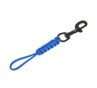 Max-Tonsen Longe en corde avec mousqueton en acier | Mousqueton en acier de qualité Marine, avec lanière en corde tressée, corde de sécurité Anti-perte pour équipement