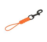 Max-Tonsen Longe en corde avec mousqueton en acier | Mousqueton en acier de qualité Marine, avec lanière en corde tressée, corde de sécurité Anti-perte pour équipement