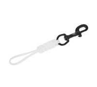 Max-Tonsen Longe en corde avec mousqueton en acier | Mousqueton en acier de qualité Marine, avec lanière en corde tressée, corde de sécurité Anti-perte pour équipement
