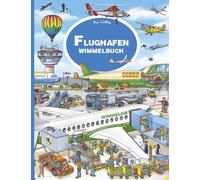 Max Walther Flughafen Wimmelbuch: Das große Flugzeug Buch für Kinder ab (Poche)