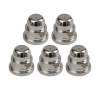 MAX1250 Lot de 5 buses de coupe plasma en cuivre pour lampe torche 220329 | Épaisseur de coupe de 10 mm | Acier au carbone, inoxydable, aluminium, cuivre