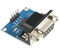 MAX3232 RS232 vers TTL Module convertisseur série | Connecteur DB9 femelle | 3,3 V-5,5 V non OEM | Compatible avec les microcontrôleurs Arduino STM32 NXP | Émetteur-récepteur de communication série