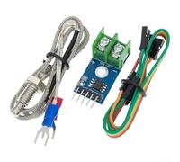 MAX6675 K-Type Module Thermocouple Capteur de température pour interface spi pour Arduino pour Raspberry Pi - 0 °C à 1024 °C Détecteur numérique haute précision pour projets de robotique électronique