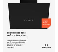 MaxAir Hotte aspirante | Compacte & puissante | Efficacité énergétique A++ | Double ventilation A++