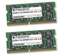 Maxano Lot de 2 barrettes de mémoire RAM 32 Go 16 Go compatibles avec Synology RackStation RS1221+ (PC4-21300 SO-DIMM ECC)