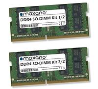 Maxano Lot de 2 barrettes de mémoire RAM 64 Go 32 Go compatibles avec MSI Thin GF63 12VE (PC4-25600 SO-DIMM PC4-25600)